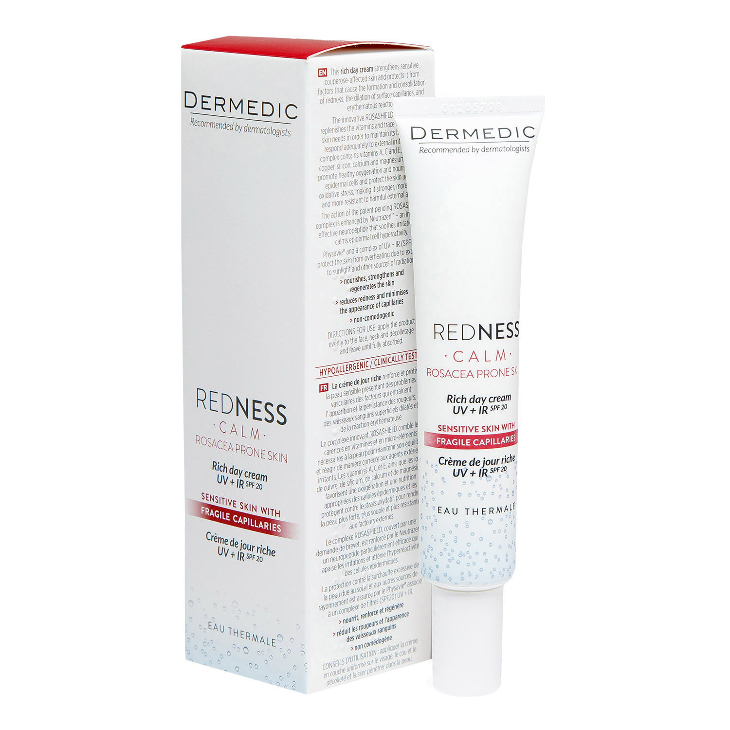 Дермедик Укрепляющий питательный дневной крем SPF 20 + IR, 40 мл (Dermedic, Redness) Дермедик Укрепляющий питательный дневной крем SPF 20 + IR, 40 мл (Dermedic, Redness) фото 7