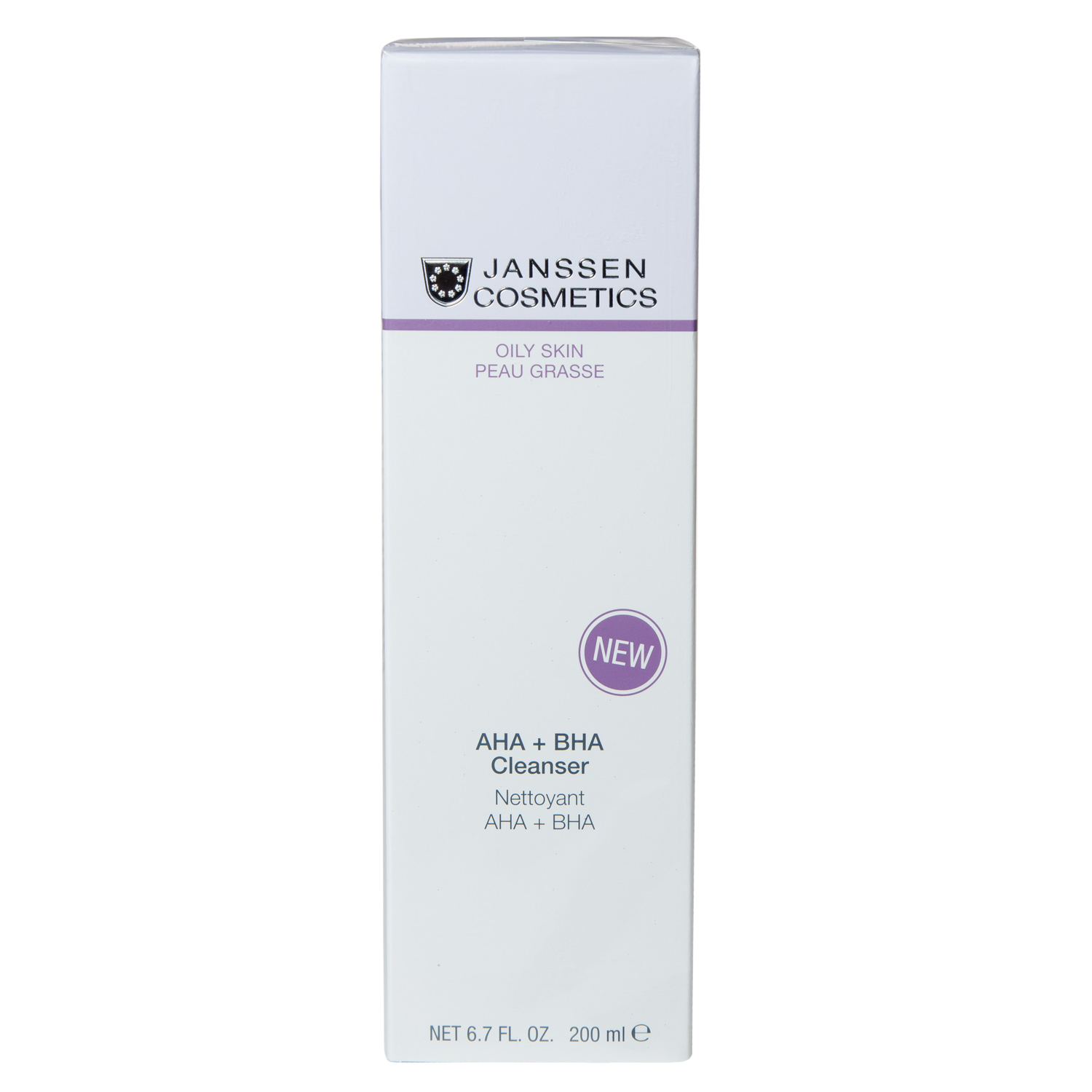 Янсен Косметикс Очищающая эмульсия AHA + BHA Cleanser, 200 мл (Janssen Cosmetics, Oily skin) фото 3
