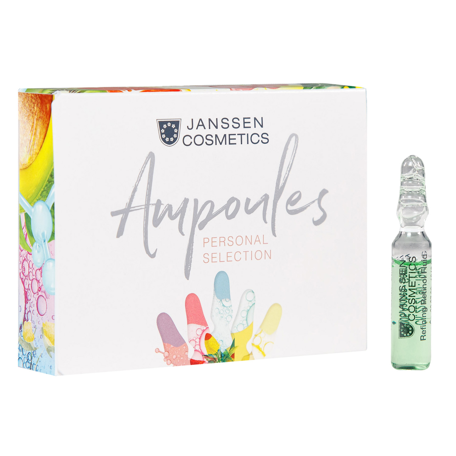 Янсен Косметикс Интенсивно восстанавливающий anti-age флюид с ретинолом Refining Retinol Fluid, 3 х 2 мл (Janssen Cosmetics, Oily skin) фото 1