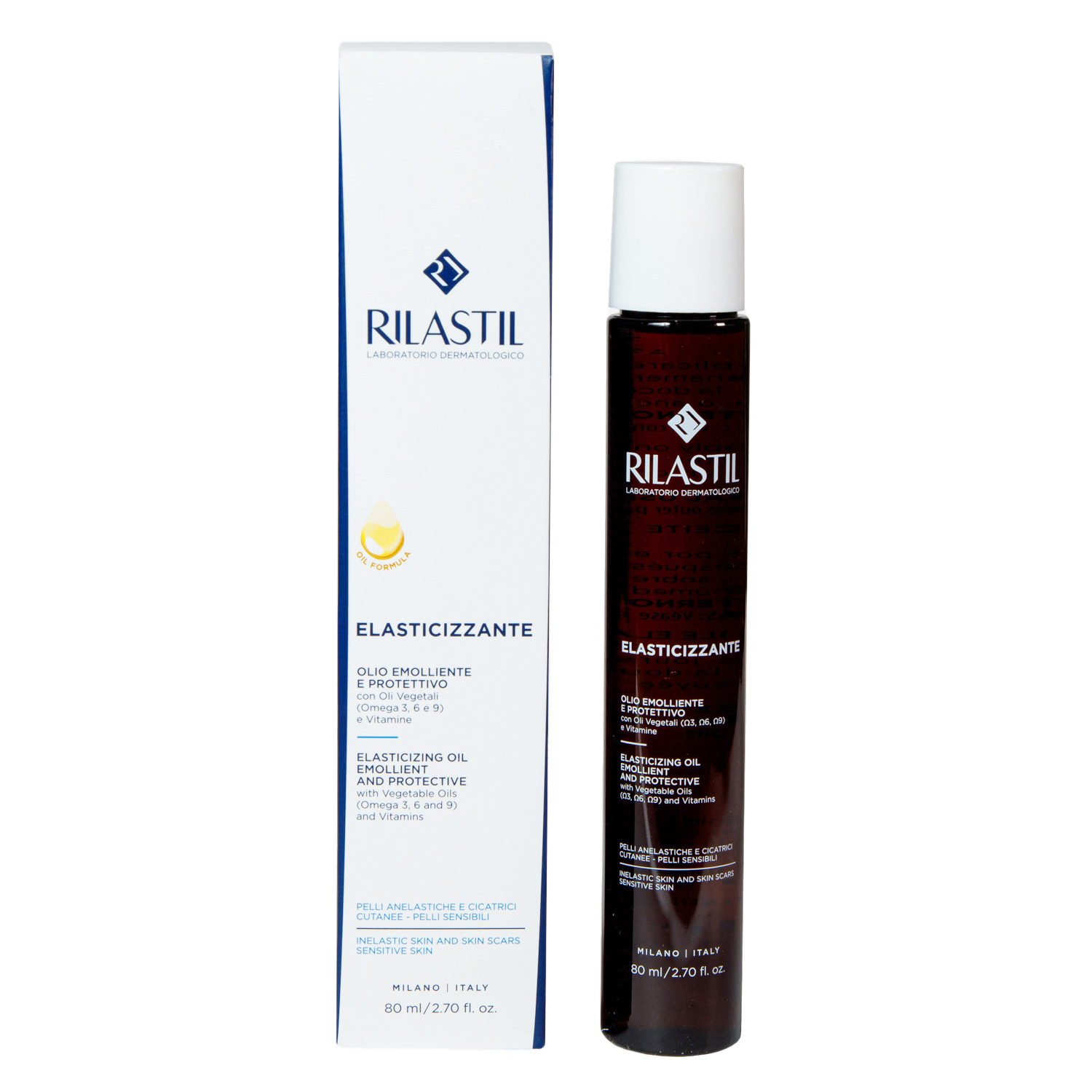 Риластил Масло, восстанавливающее эластичность кожи, 80 мл (Rilastil, Elasticizing) фото 6