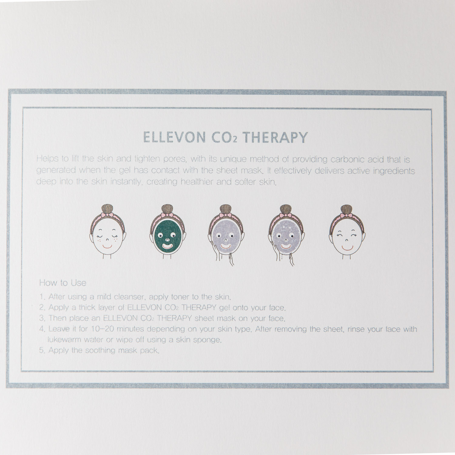 Эллевон Набор на 5 процедур для лица и шеи 