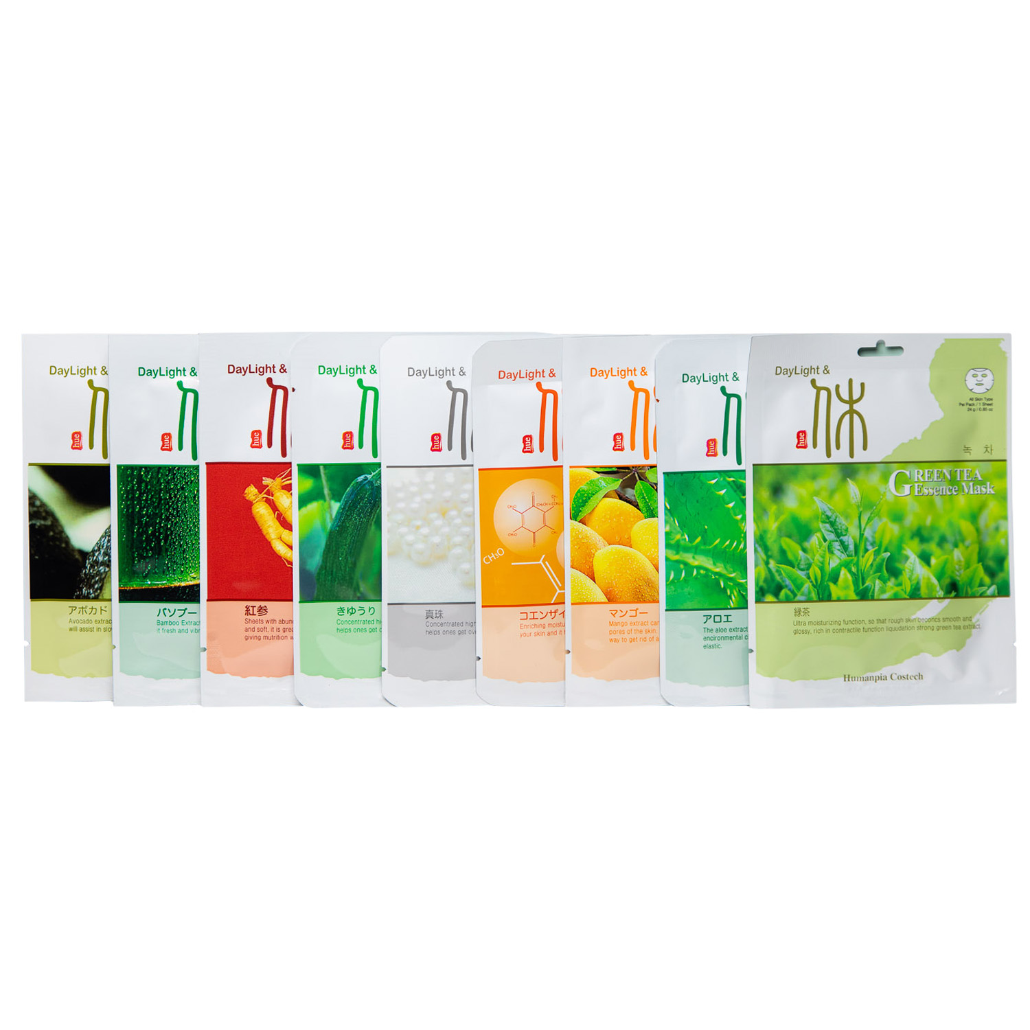 ДейЛайт Тканевая маска с экстрактом зеленого чая на основе эссенции, 24 г (DayLight, ) фото 3