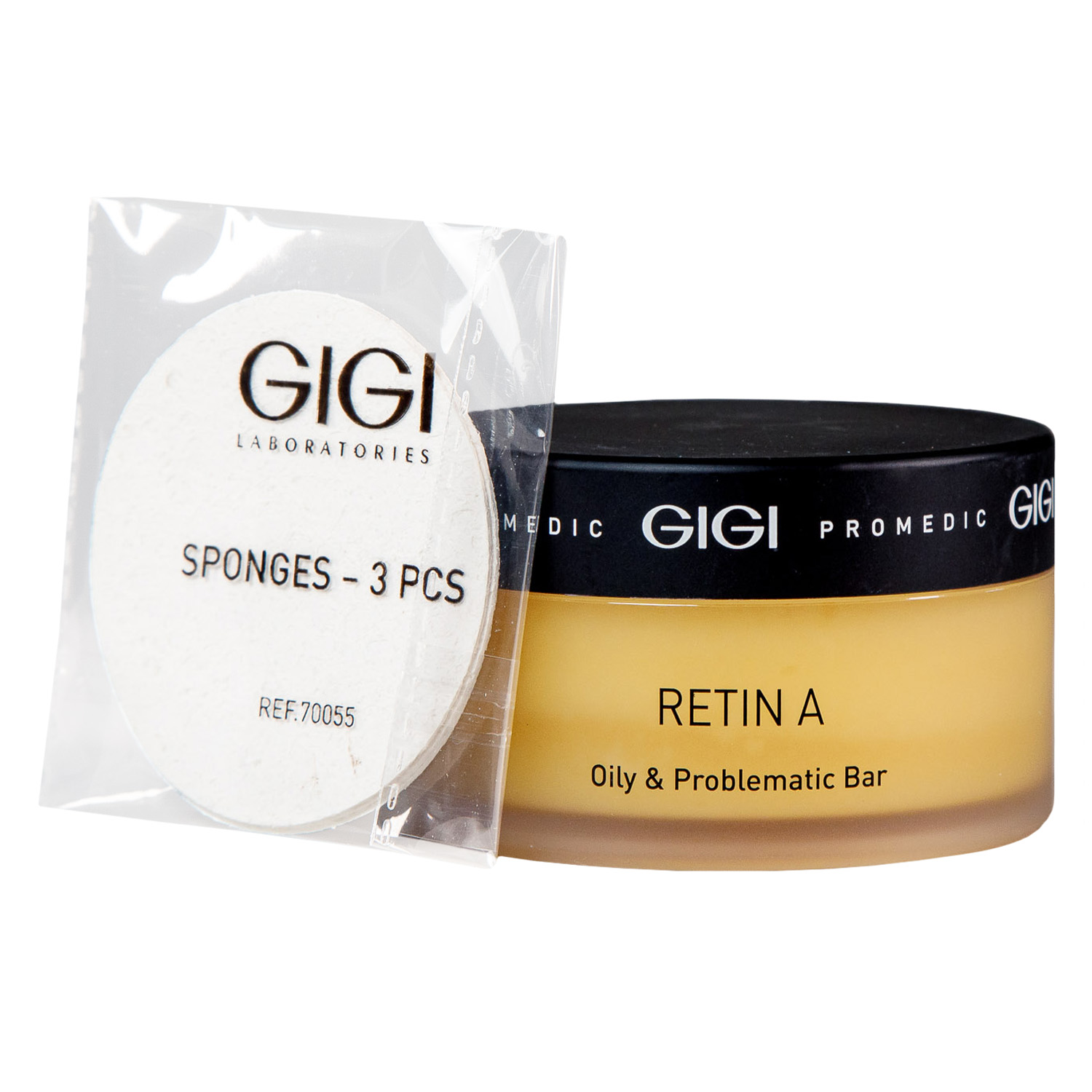 ДжиДжи Мыло со спонжем для жирной и проблемной кожи Soap Bar For Oily Skin, 100 г (GiGi, Retin A) фото 2