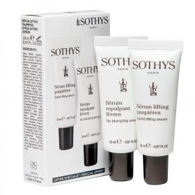 Sothys Промонабор Anti-age cыворотка для лифтинга век, 20 мл  Anti-age cыворотка для увеличения объема губ, 20 мл. фото