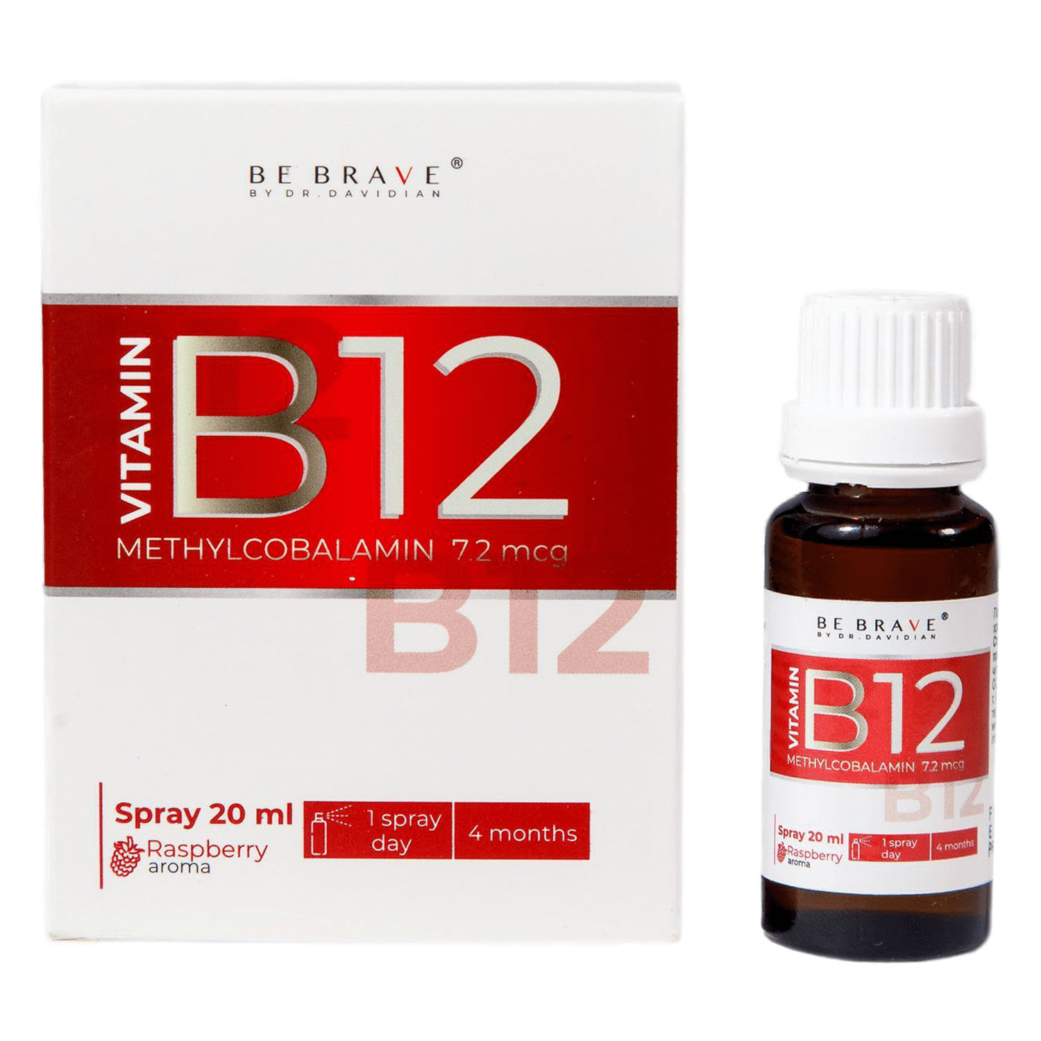 Avicenna Витамин B12 со вкусом малины, 20 мл. фото