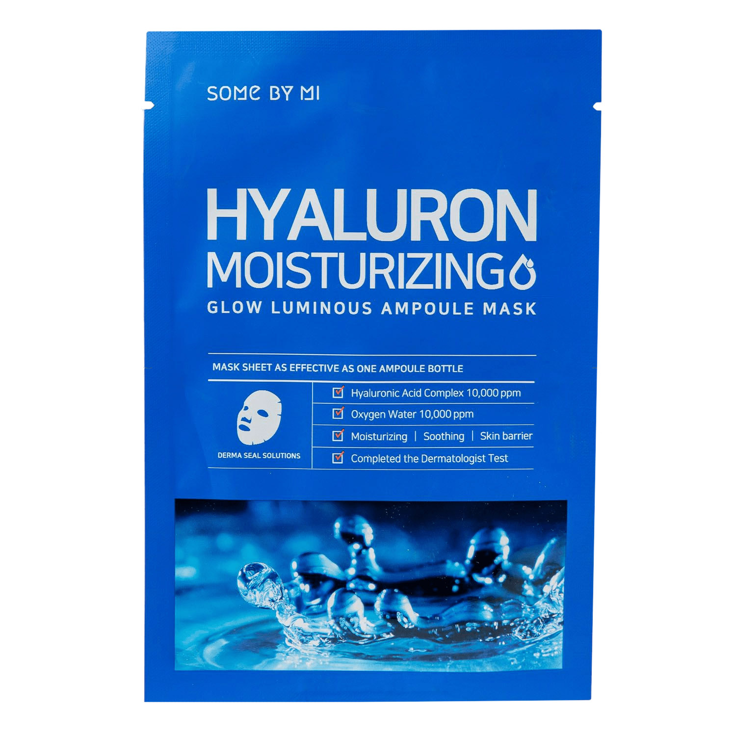 Сам Бай Ми Ампульная увлажняющая тканевая маска с гиалуроновой кислотой для сияния кожи, 25 г (Some By Mi, Luminous Ampoule Mask) Сам Бай Ми Ампульная увлажняющая тканевая маска с гиалуроновой кислотой для сияния кожи, 25 г (Some By Mi, Luminous Ampoule Mask) фото 1