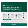 Сам Бай Ми Набор миниатюр 30 Days Miracle Travel Kit для проблемной кожи лица, 3 средства (Some By Mi, AHA-BHA-PHA 30 Days Miracle) фото 2