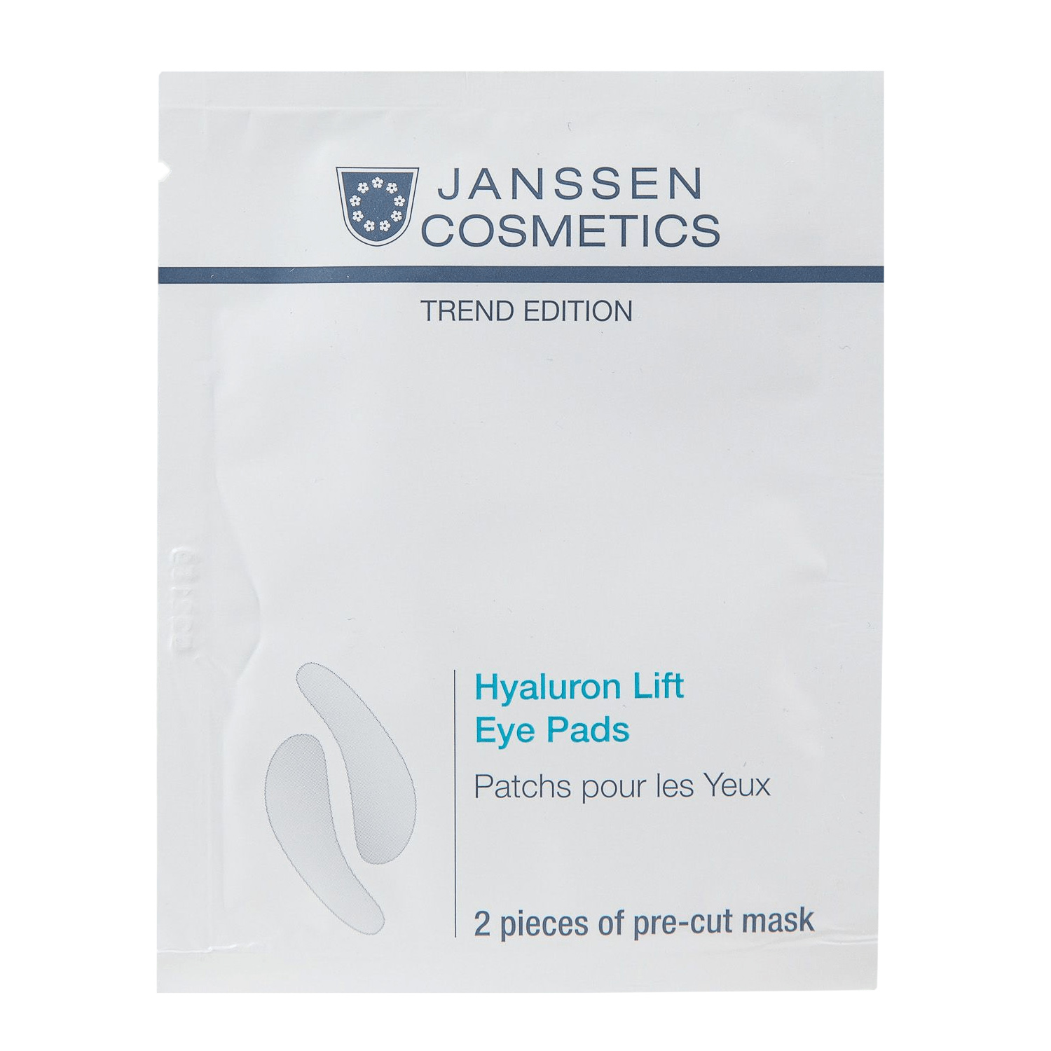 Янсен Косметикс Hyaluron Lift Eye Pads - Ультараувлажняющие лифтинг патчи для глаз, 1 шт (Janssen Cosmetics, All Skin Needs) фото 0