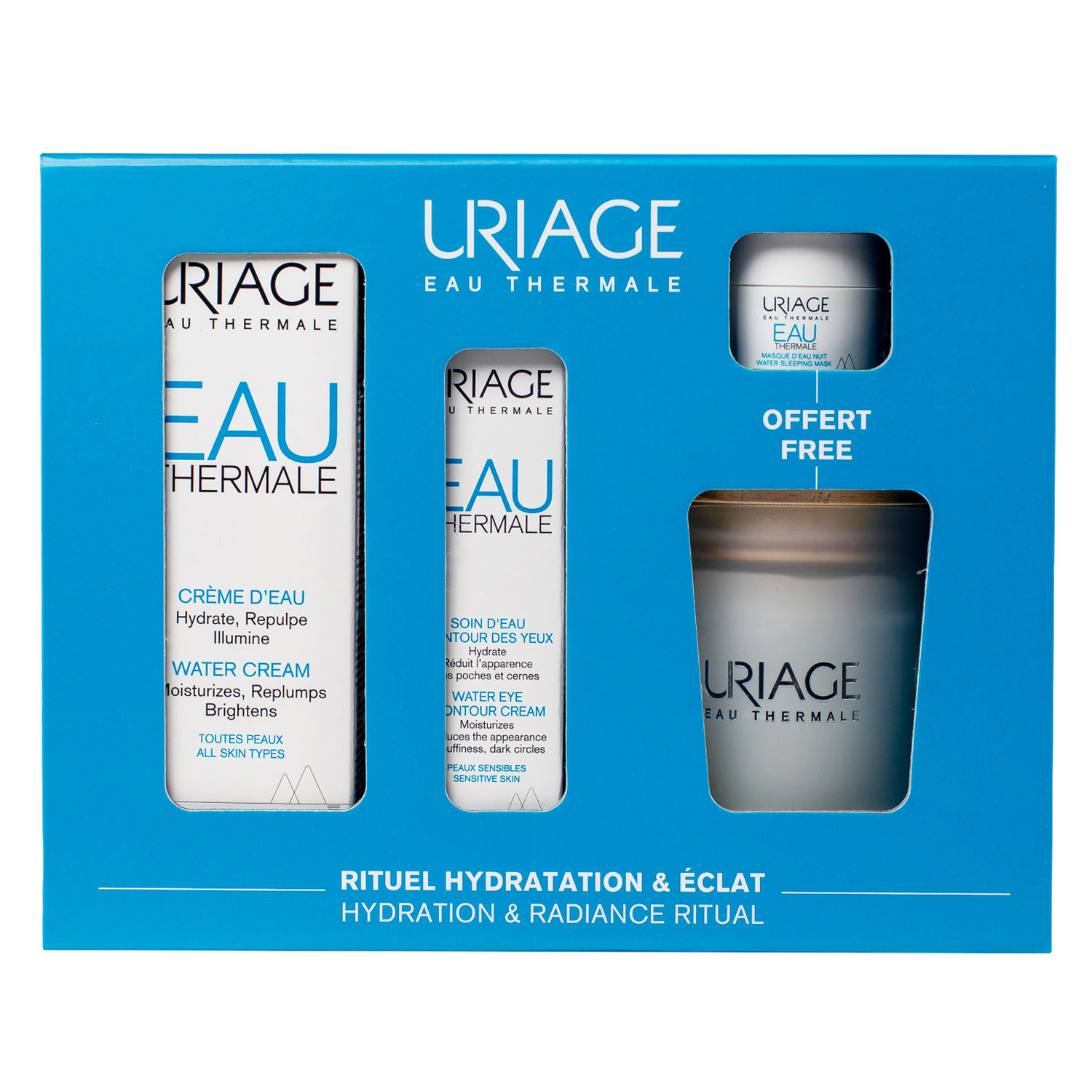 Урьяж Подарочный набор O'Thermale с ароматической свечой (Uriage, Eau thermale) фото 1