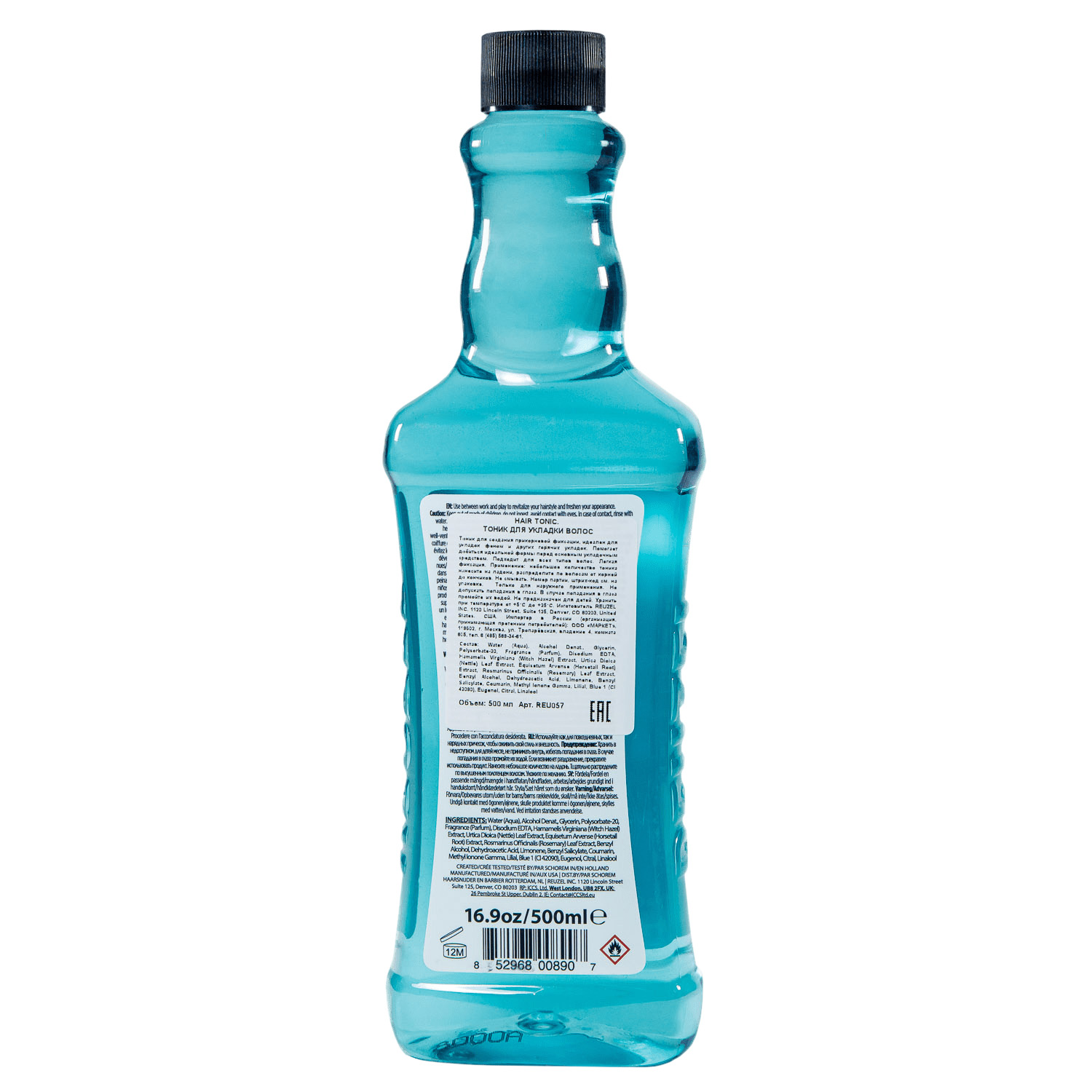 Рузел Тоник для увлажнения мужских волос Hair Tonic, 500 мл (Reuzel, Стайлинг) фото 1