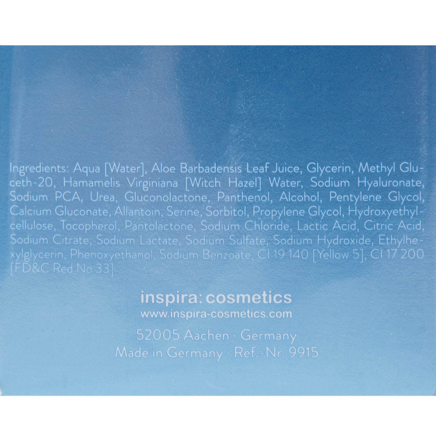 Инспира Косметикс Интенсивно увлажняющий концентрат в ампулах Hydrating Complex, 2 мл х 7 шт (Inspira Cosmetics, Ampoules) Инспира Косметикс Интенсивно увлажняющий концентрат в ампулах Hydrating Complex, 2 мл х 7 шт (Inspira Cosmetics, Ampoules) фото 3