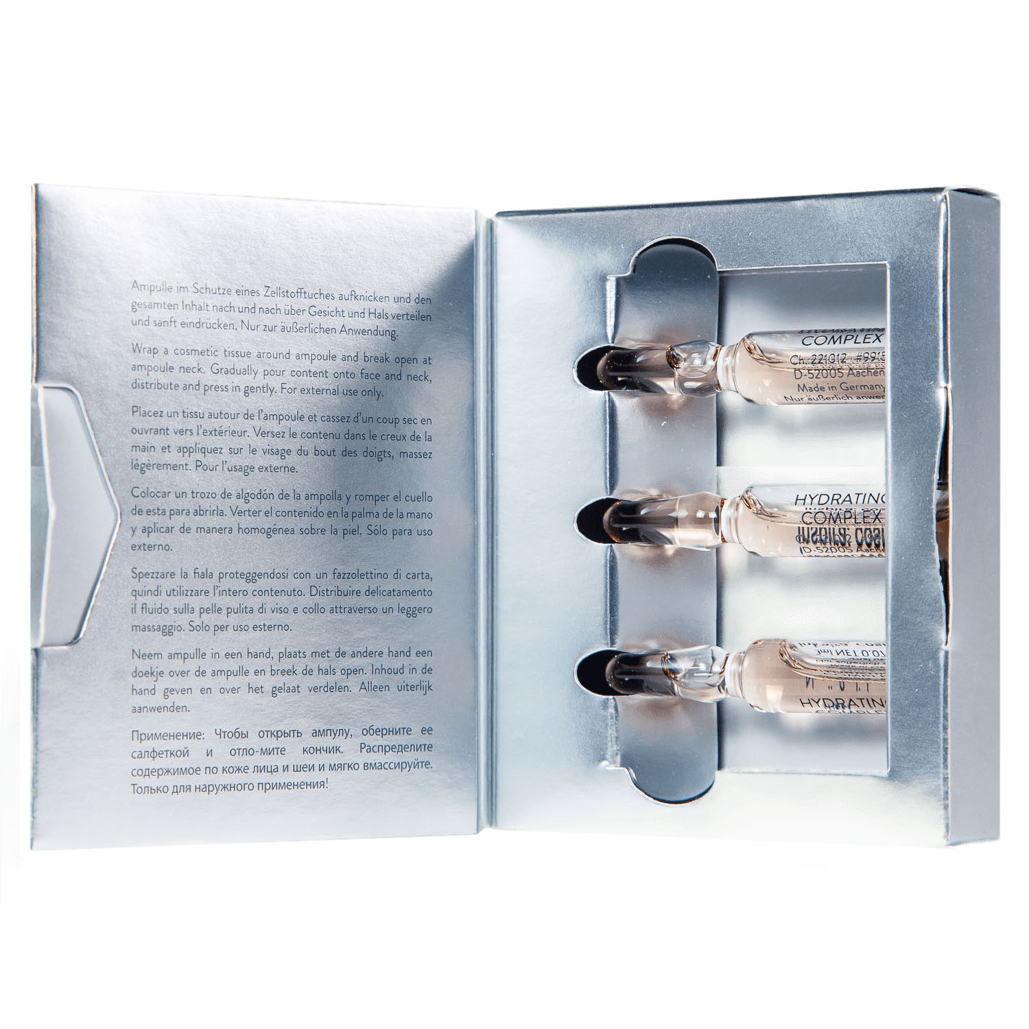 Инспира Косметикс Интенсивно увлажняющий концентрат в ампулах Hydrating Complex, 2 мл х 3 шт (Inspira Cosmetics, Ampoules) Инспира Косметикс Интенсивно увлажняющий концентрат в ампулах Hydrating Complex, 2 мл х 3 шт (Inspira Cosmetics, Ampoules) фото 1