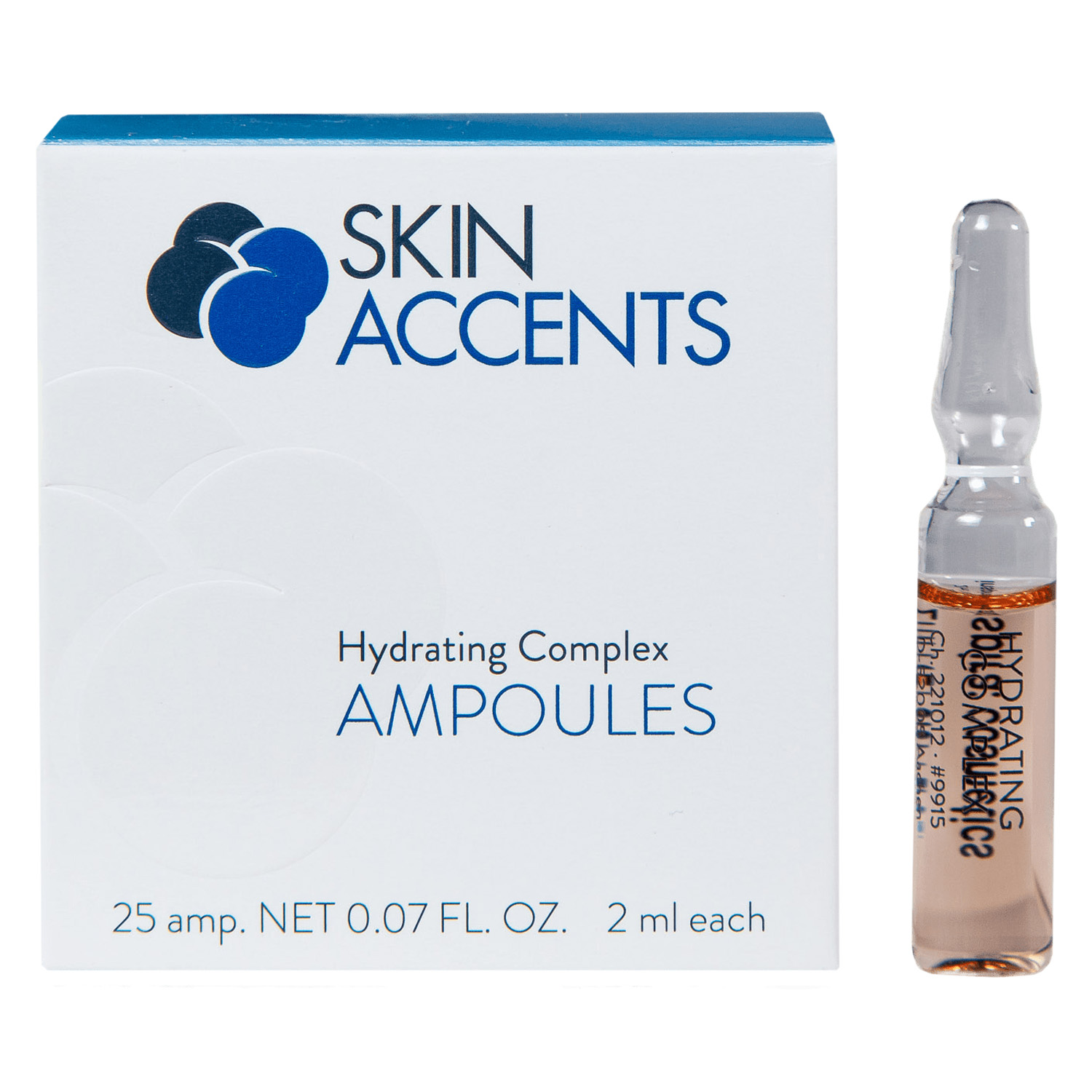

Inspira Cosmetics Интенсивно увлажняющий концентрат в ампулах Hydrating Complex, 2 мл х 25 шт (Inspira Cosmetics, Skin Accents), Skin Accents