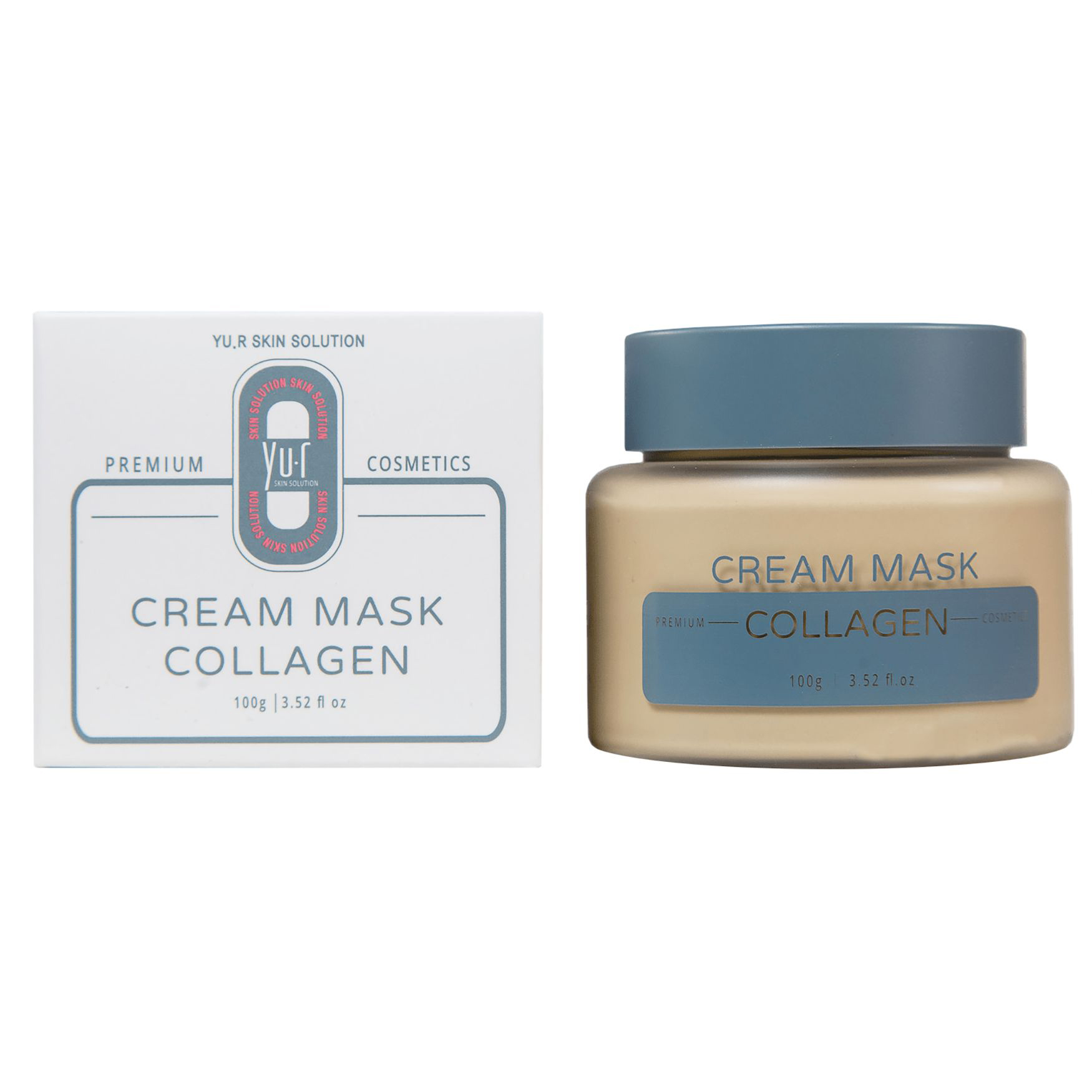 Ю.А Кремовая маска с коллагеном Cream Mask Collagen, 100 г (Yu.R, ) фото 1