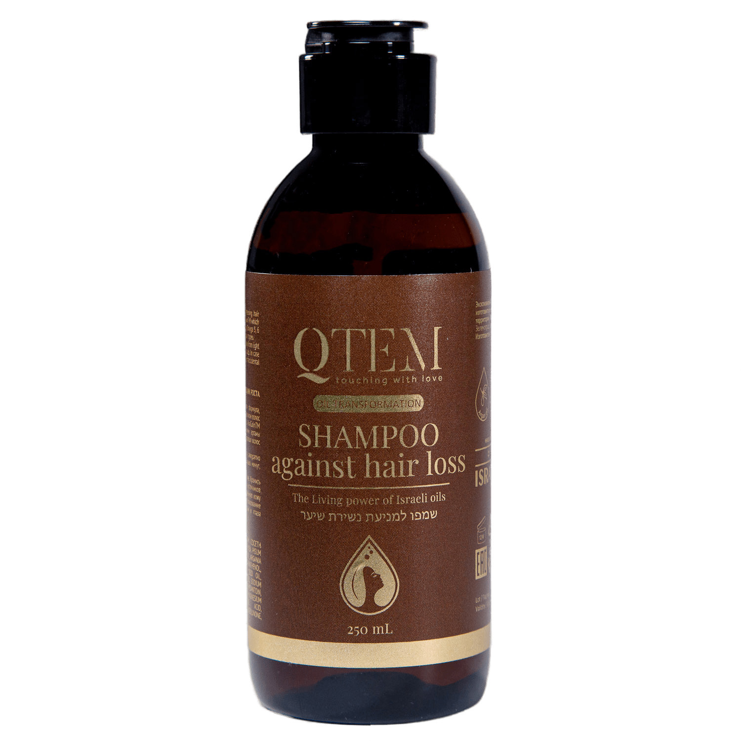 Qtem Шампунь для укрепления и стимуляции роста тонких и склонных к выпадению волос, 250 мл (Qtem, Oil Transformation)