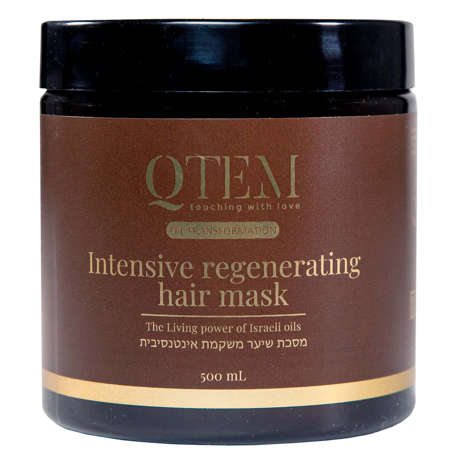 Qtem Интенсивная восстанавливающая маска для волос, 500 мл (Qtem, Oil Transformation) маска pro master для окрашенных волос dikson с аргановым маслом и витамином е 1000 мл