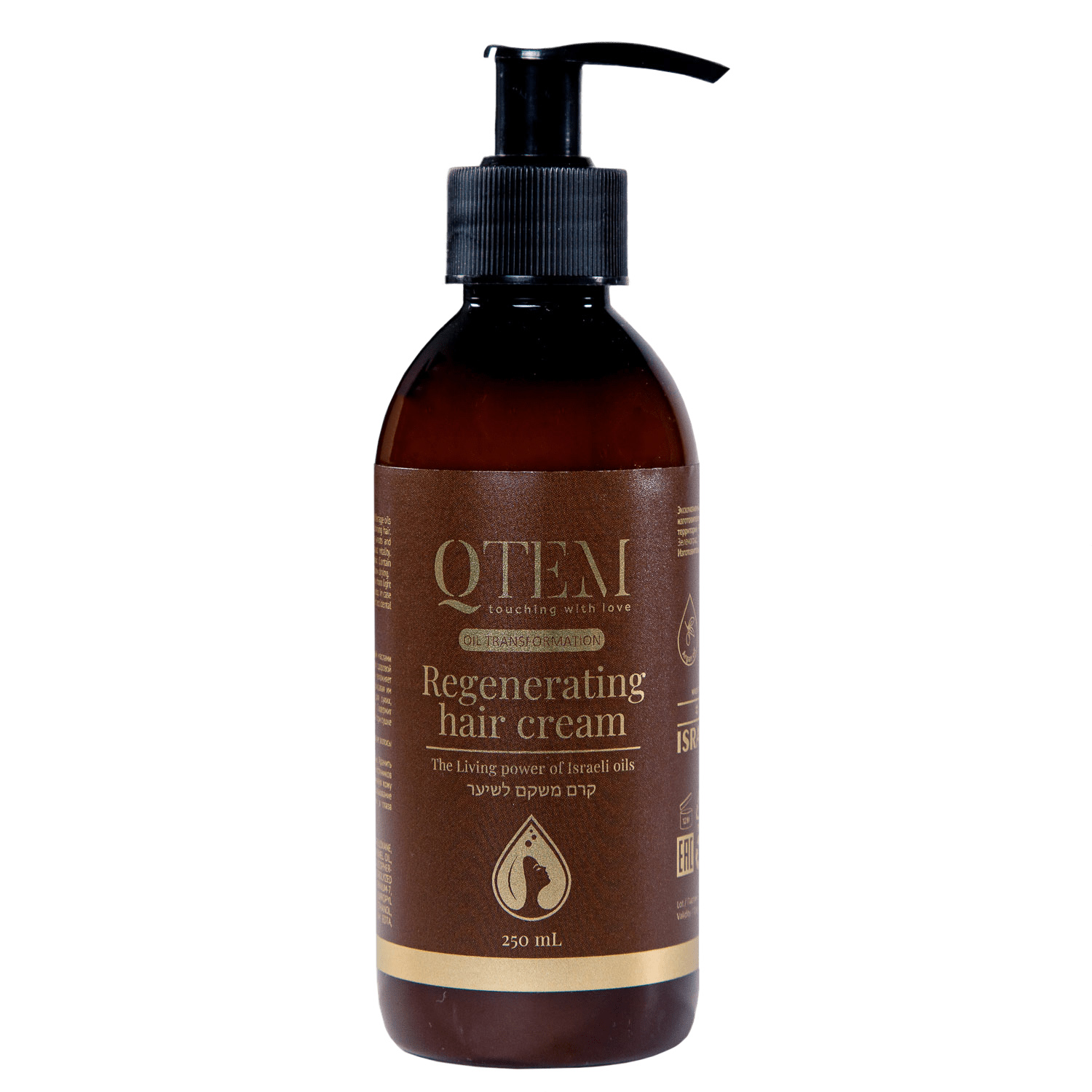 Qtem Восстанавливающий крем для волос, 250 мл (Qtem, Oil Transformation)