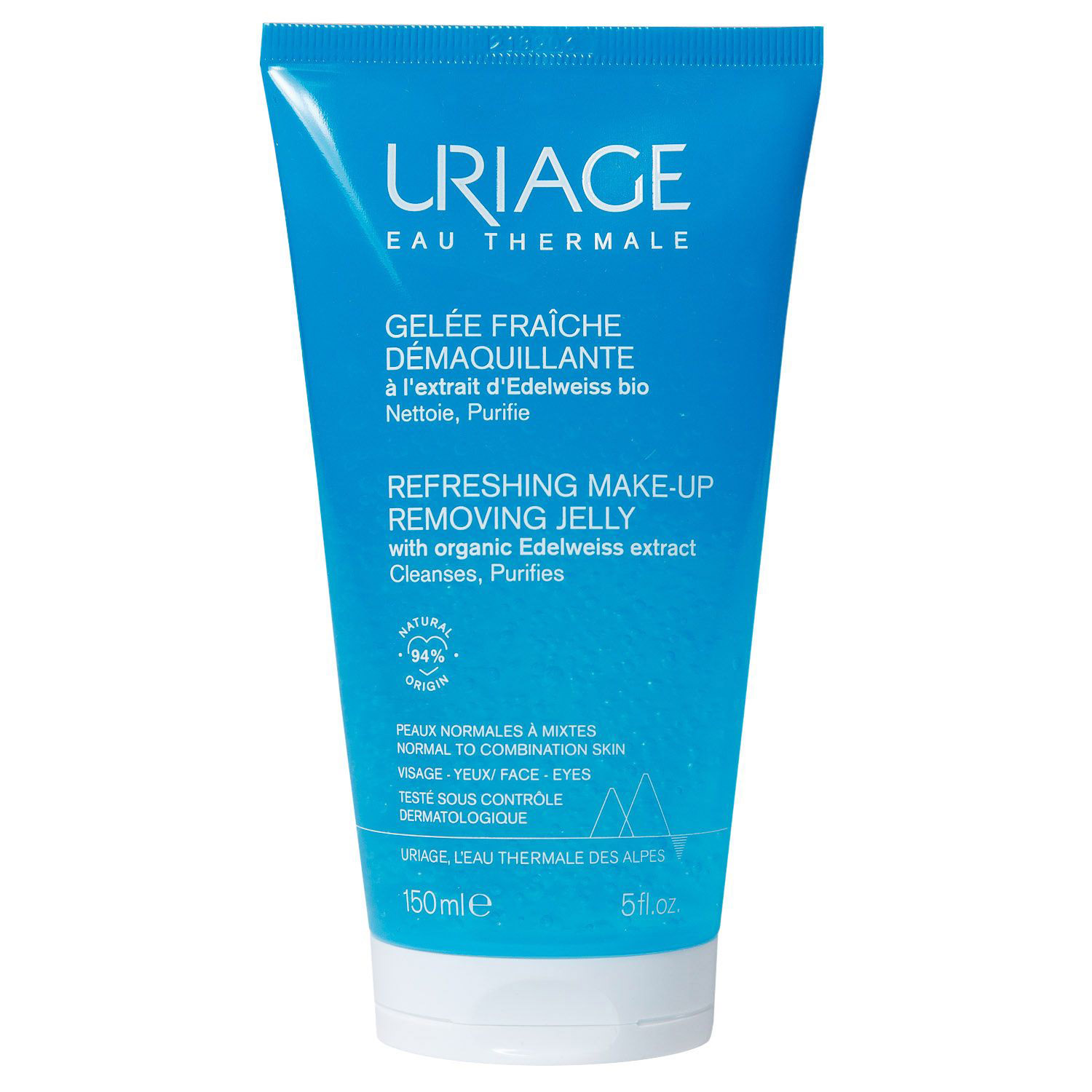 Урьяж Очищающий освежающий гель для снятия макияжа, 150 мл (Uriage, Гигиена Uriage) фото 1