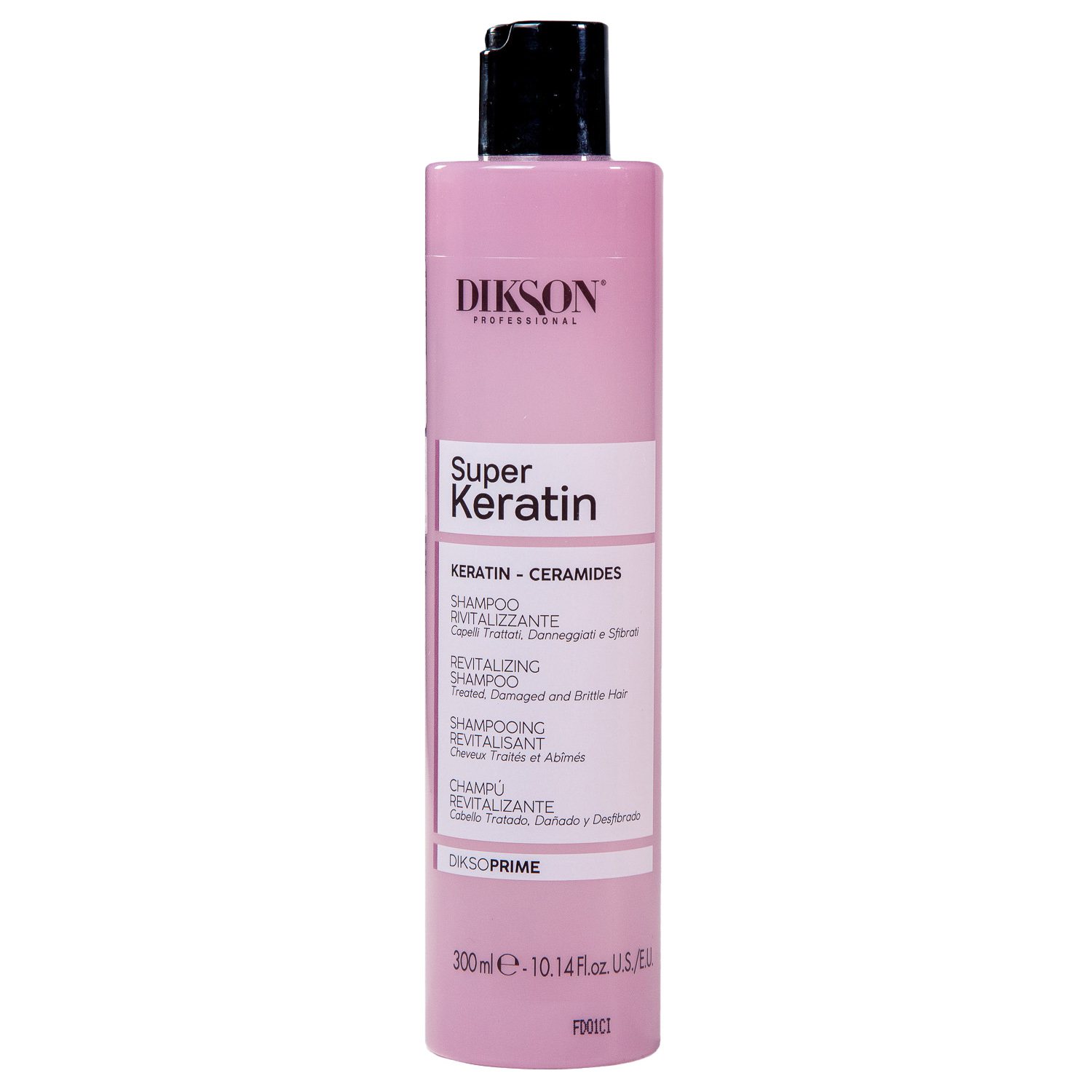 Диксон Восстанавливающий шампунь с кератином и керамидами Shampoo Revitalizing, 300 мл (Dikson, DiksoPrime) фото 0