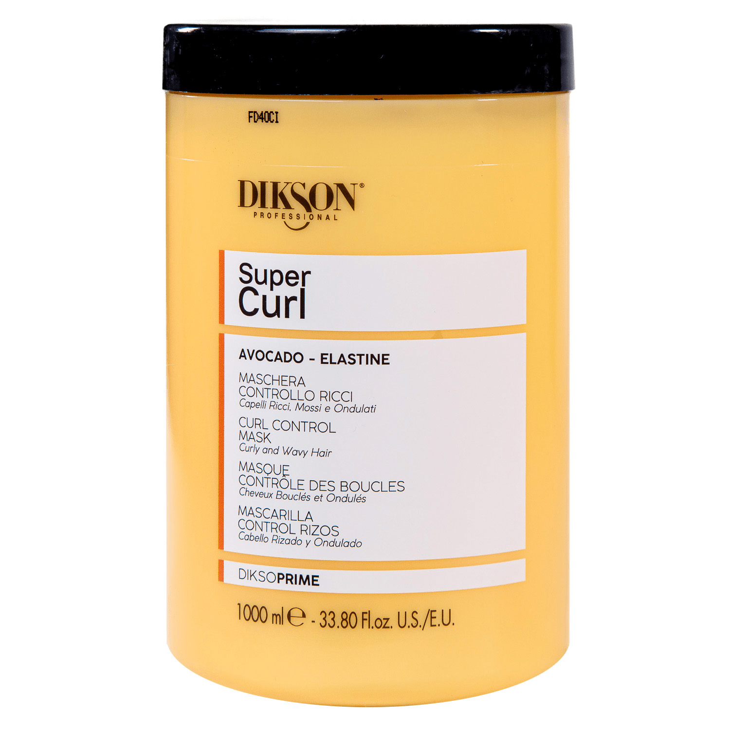 Диксон Маска с маслом авокадо для кудрявых и волнистых волос Curl Control Mask, 1000 мл (Dikson, DiksoPrime) фото 0