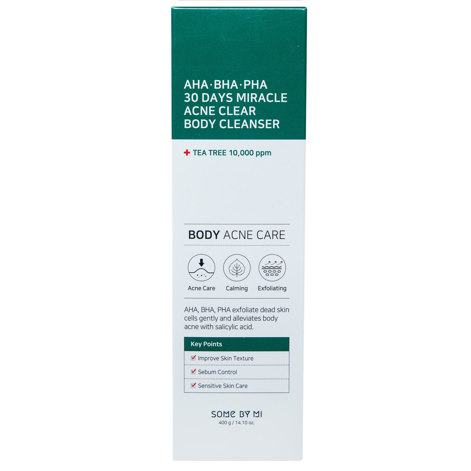 Сам Бай Ми Очищающий гель для тела Acne Clear Body Cleanser с кислотами, 400 г (Some By Mi, AHA-BHA-PHA 30 Days Miracle) Сам Бай Ми Очищающий гель для тела Acne Clear Body Cleanser с кислотами, 400 г (Some By Mi, AHA-BHA-PHA 30 Days Miracle) фото 1