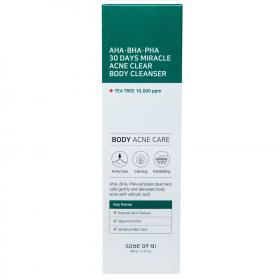 Some By Mi Очищающий гель для тела Acne Clear Body Cleanser с кислотами, 400 г. фото