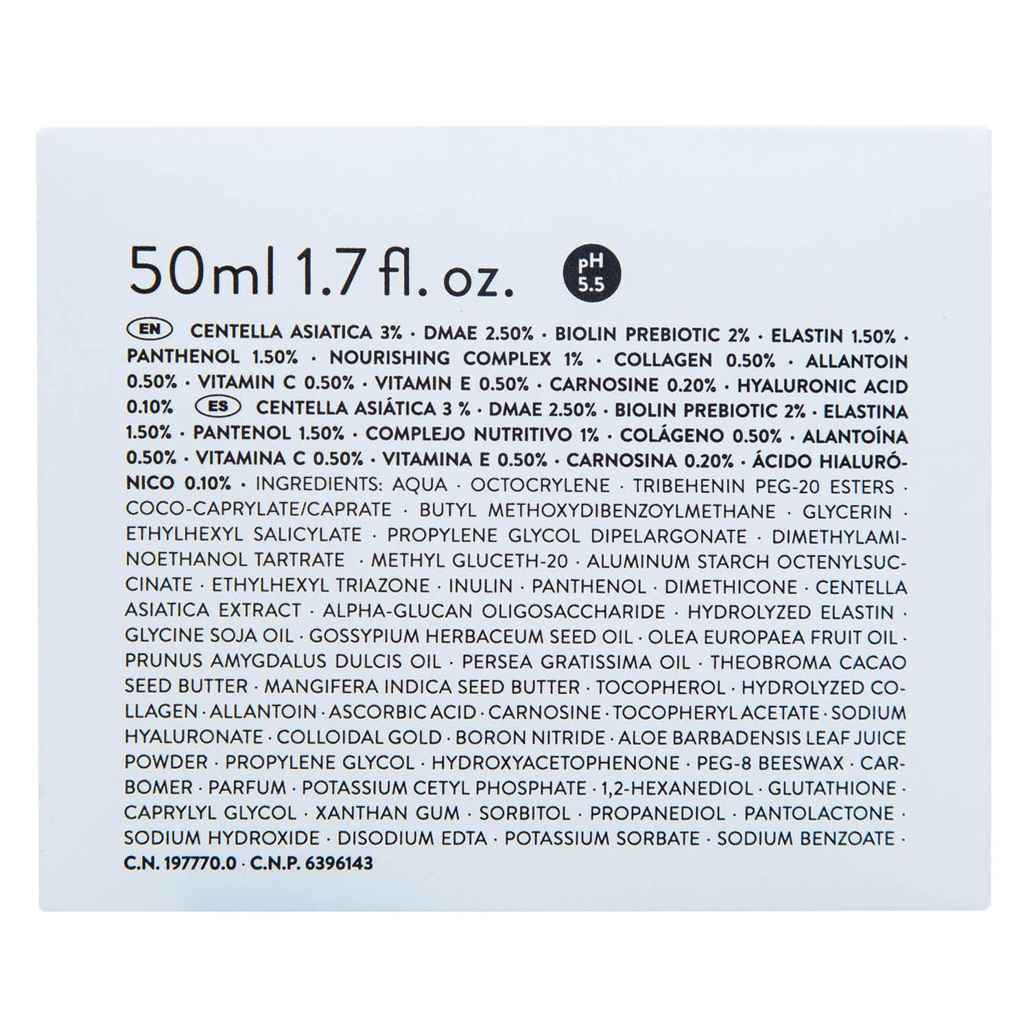  Мультизащитный дневной лифтинг крем с DMAE и SPF 30, 50 мл (Babe Laboratorios, HealthyAging+) фото 2