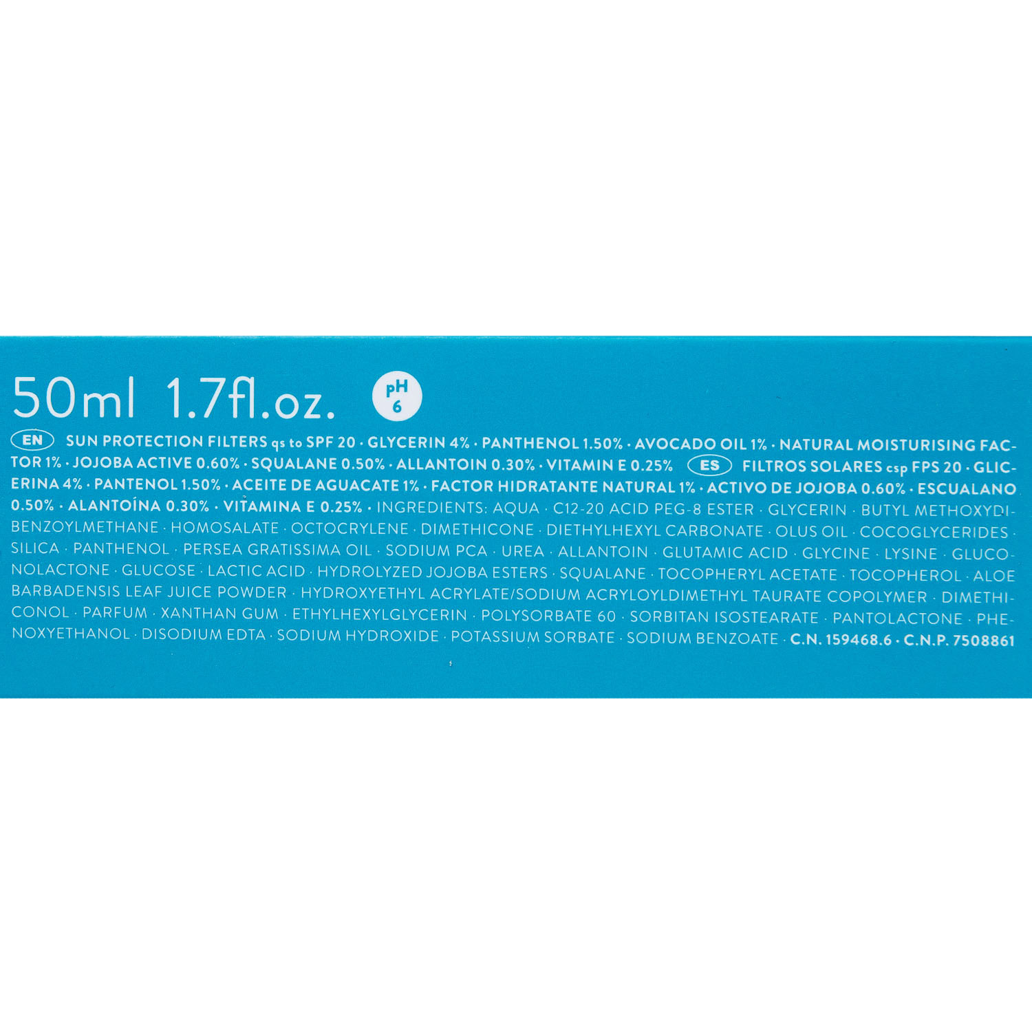  Легкий увлажняющий крем-гель для лица 24 часа с SPF 20, 50 мл (Babe Laboratorios, Cleansing & Moisturizing) фото 3