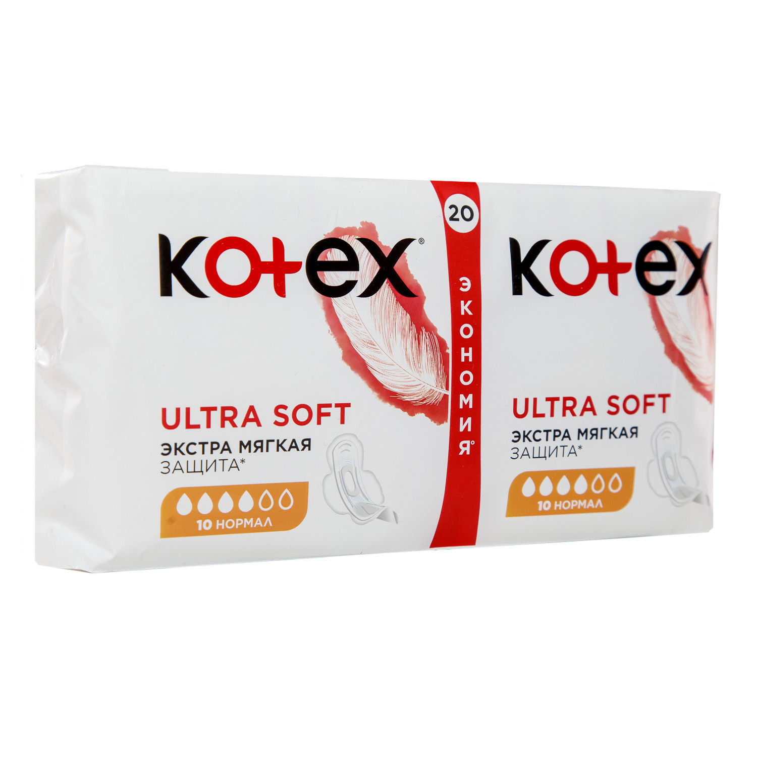 Kotex Прокладки Софт Нормал, 20 шт. фото