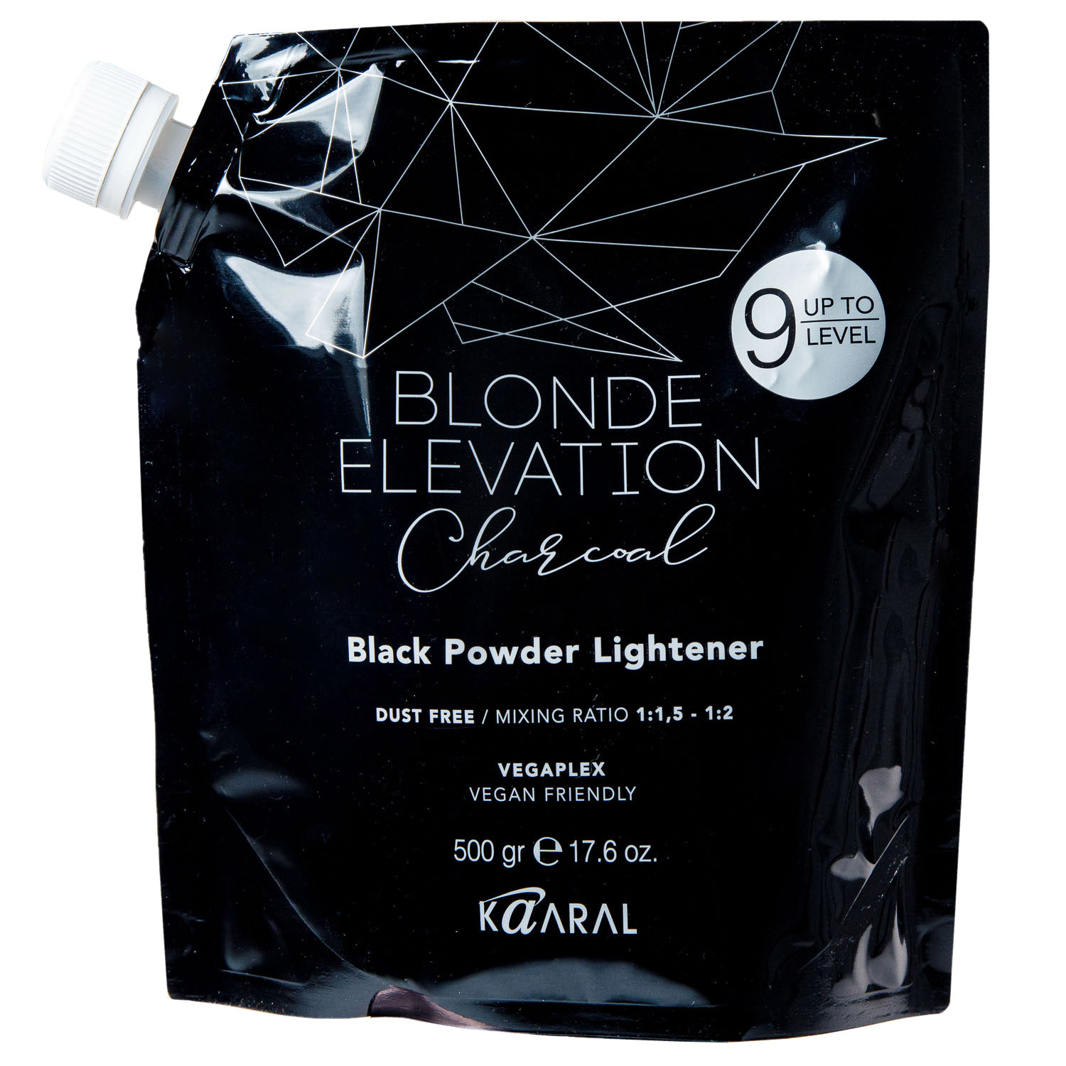 Каарал Черная обесцвечивающая пудра Black Powder Lightener, 500 г (Kaaral, Blonde Elevation) фото 1