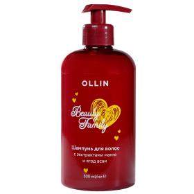 Ollin Professional Шампунь для волос с экстрактами манго и ягод асаи, 500 мл. фото