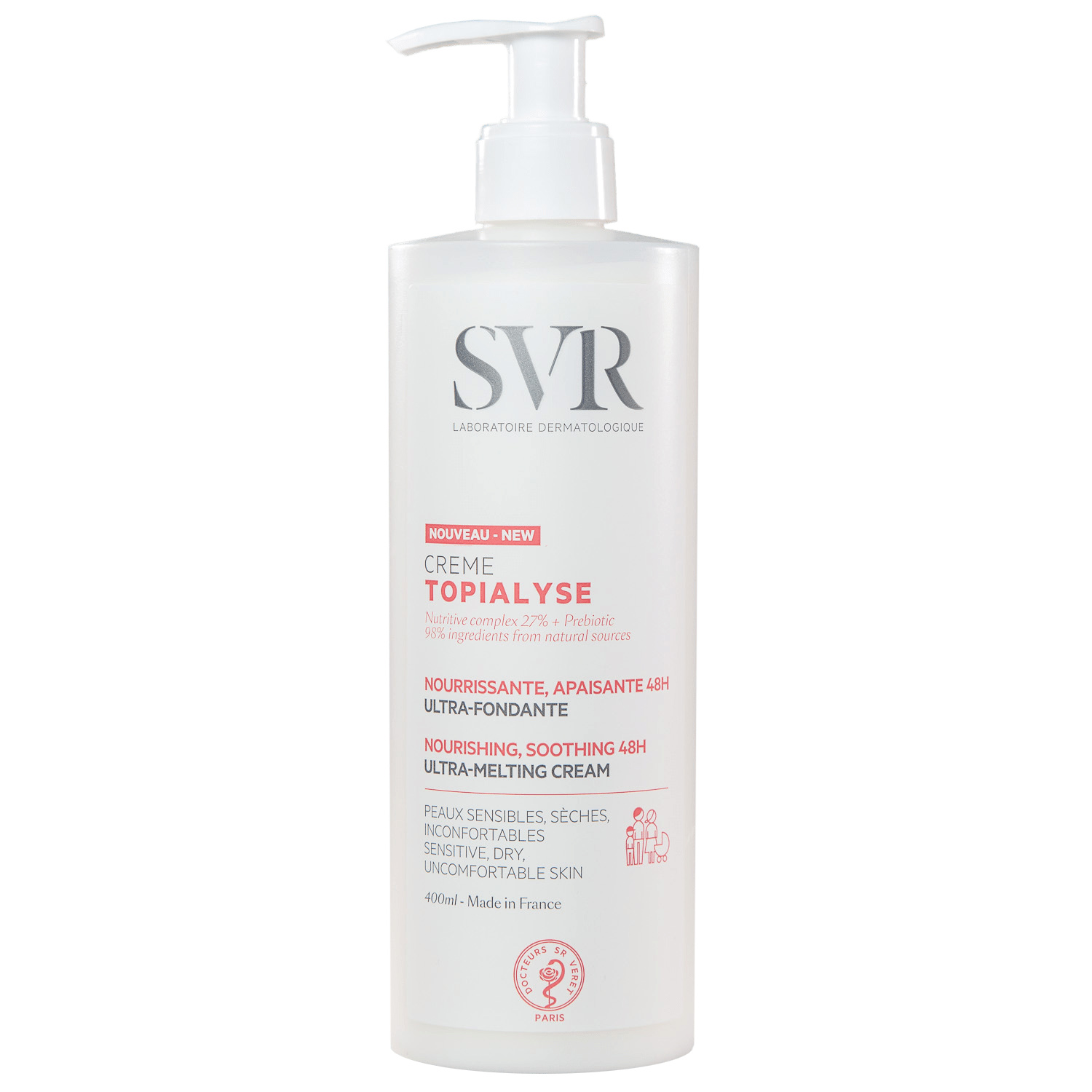 СВР Питательный крем 0+, 400 мл (SVR, Topialyse) фото 1