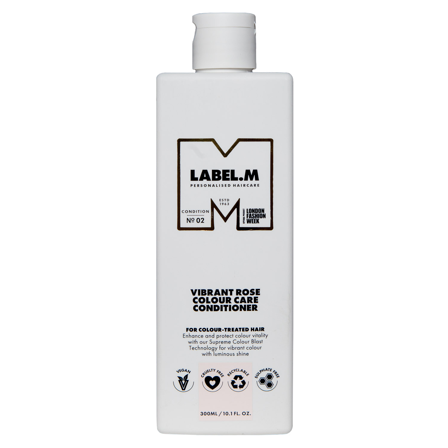 Label.M Кондиционер для ухода за цветом «Яркая роза» Vibrant Rose Colour Care Conditioner, 300 мл (Label.M, Condition)