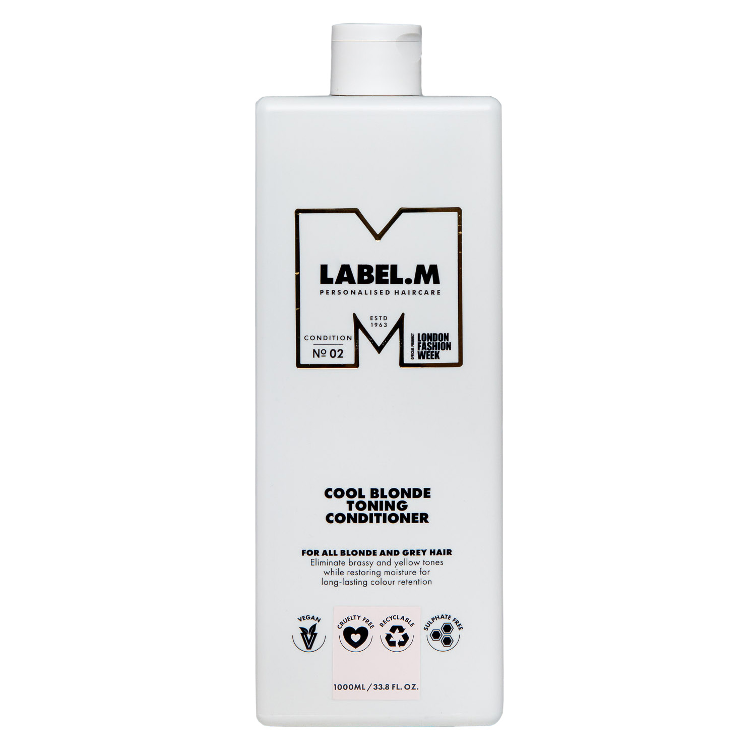 Лейбл М Тонизирующий кондиционер Cool Blonde Toning Conditioner, 1000 мл (Label.M, Condition) фото 0