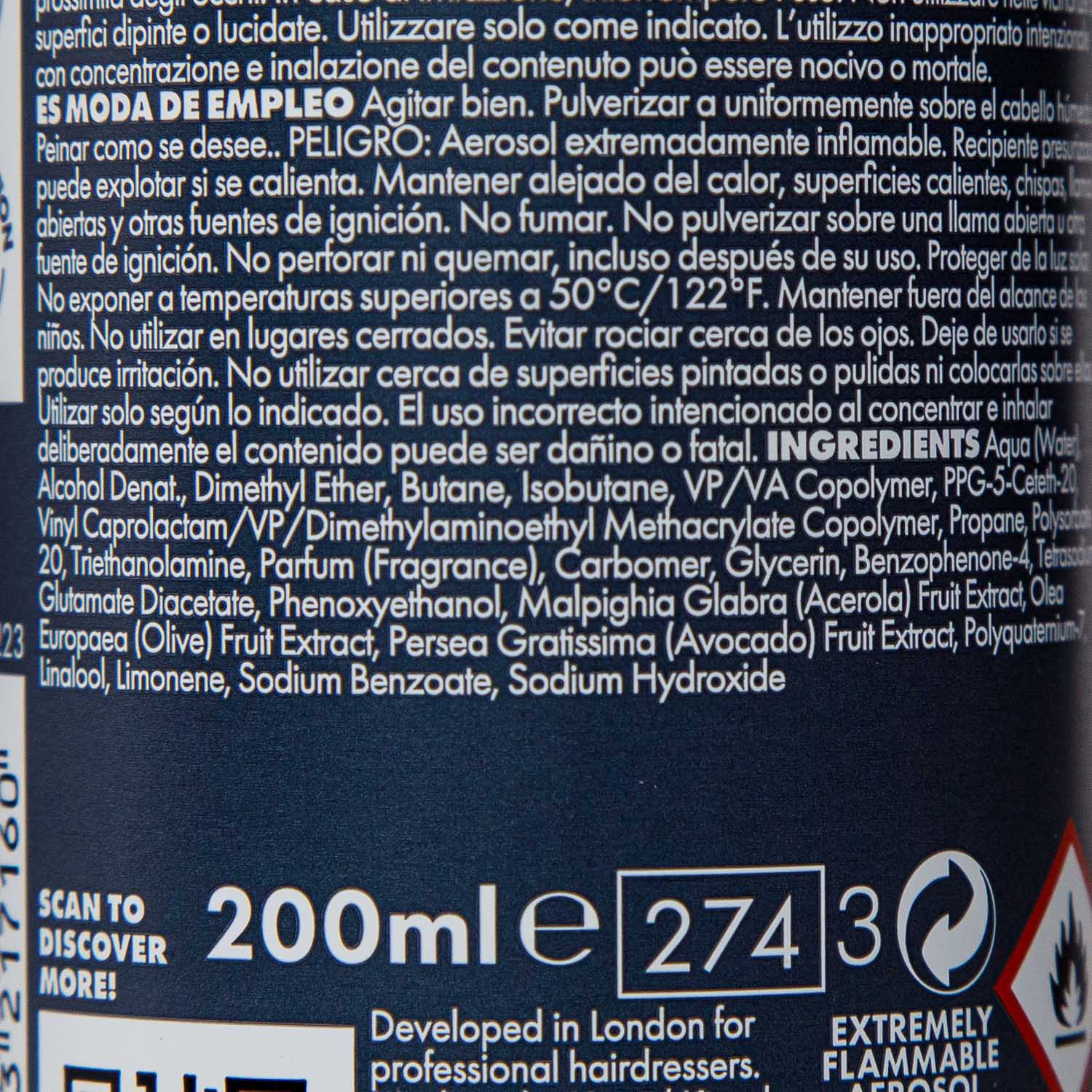 Лейбл М Мусс для объема Fashion Edition Volume Mousse, 200 мл (Label.M, Create) фото 4