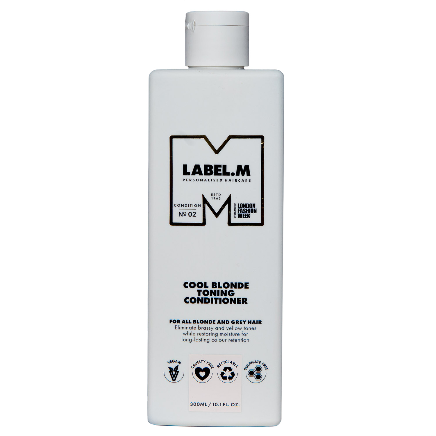 Лейбл М Тонизирующий кондиционер Cool Blonde Toning Conditioner, 300 мл (Label.M, Condition) фото 0